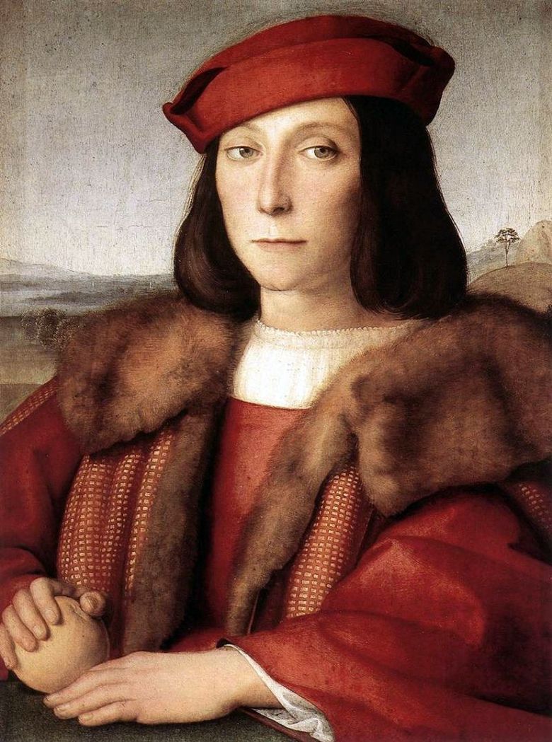 Francesco Maria della Rovere Rafael Santi의 초상