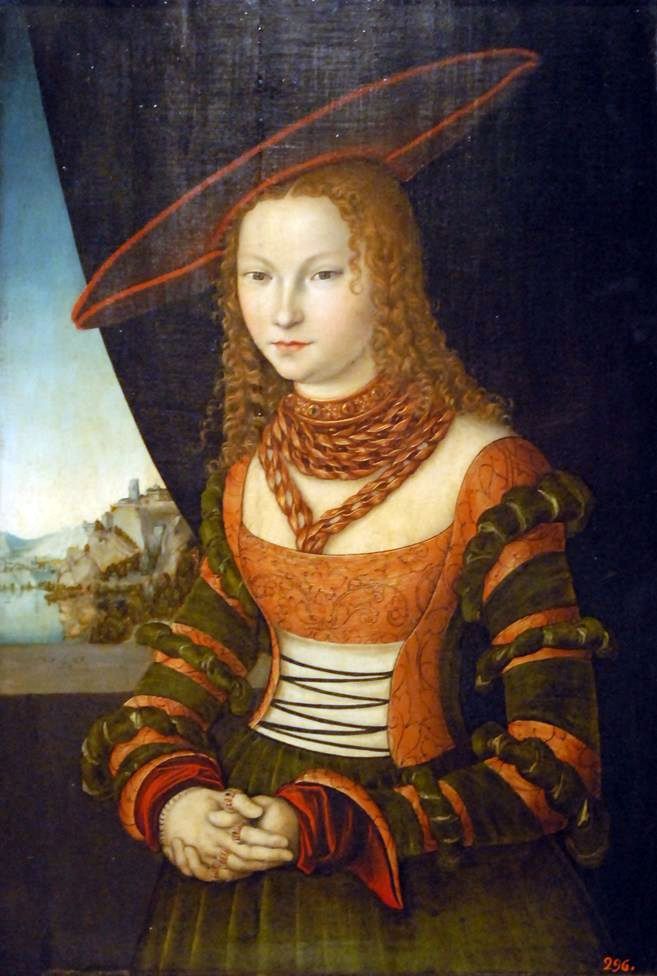 여자 초상   루카스 Cranach