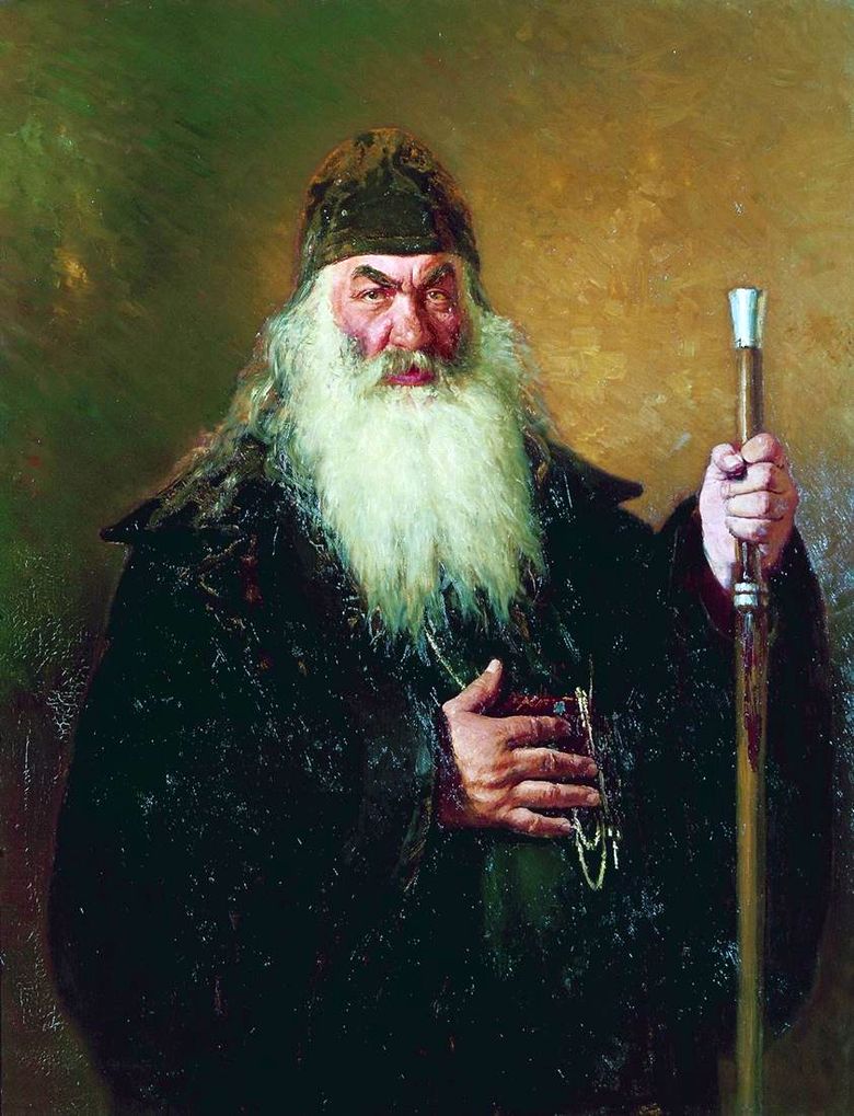 Protodeacon   Ilya Repin의 초상화