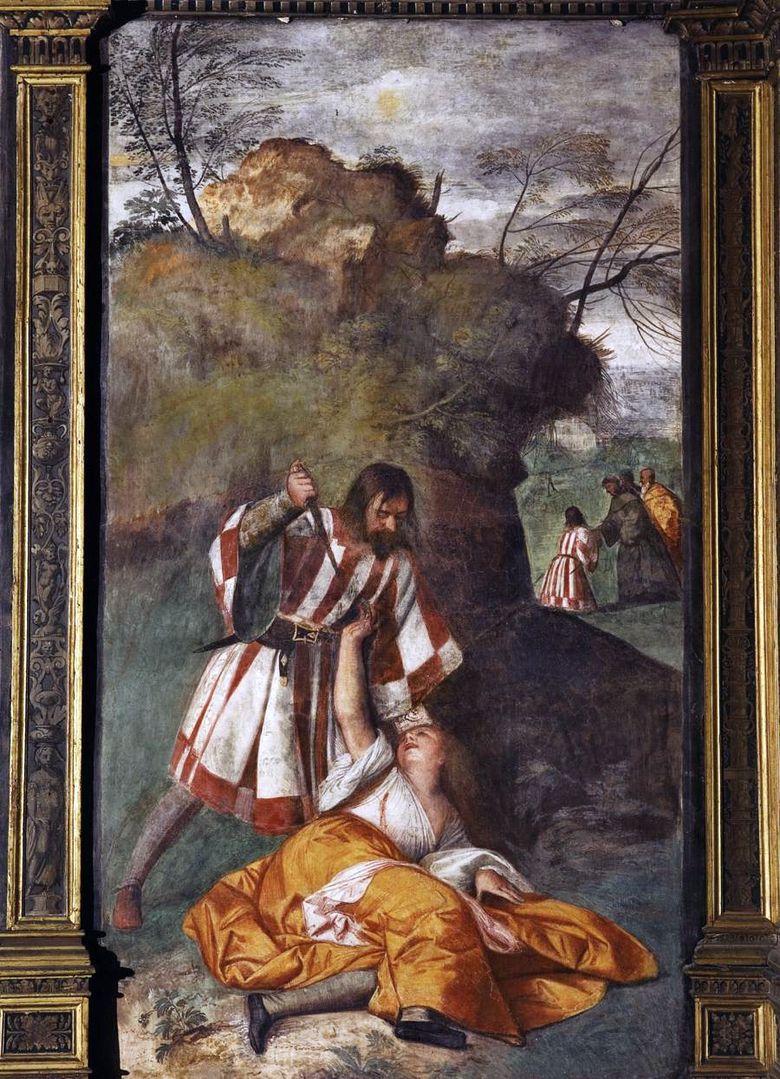 질투하는 남편 (질투하는 남편의 기적)   Titian Vecellio