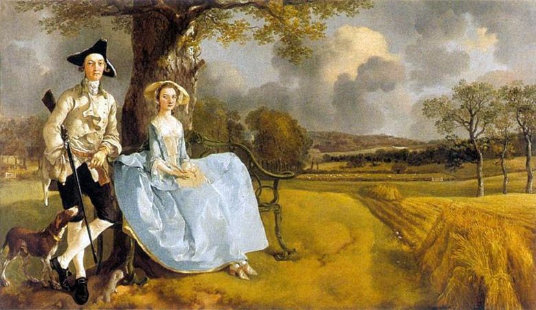 앤드류스 부인   Thomas Gainsborough