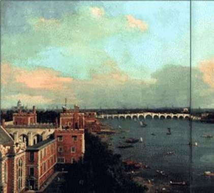 런던   안토니오 Canaletto의 전망
