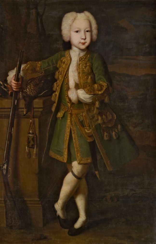 사냥 양복   루이 Caravaque에서 소년의 초상화