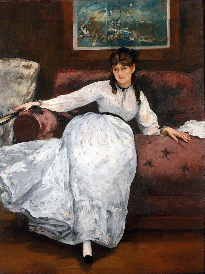 Bertha Morisot   Edouard Manet의 초상화