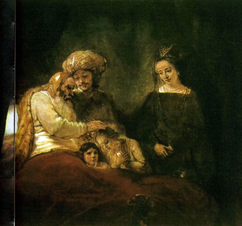 Jacob의 축복   Rembrandt Harmens Van Rhine