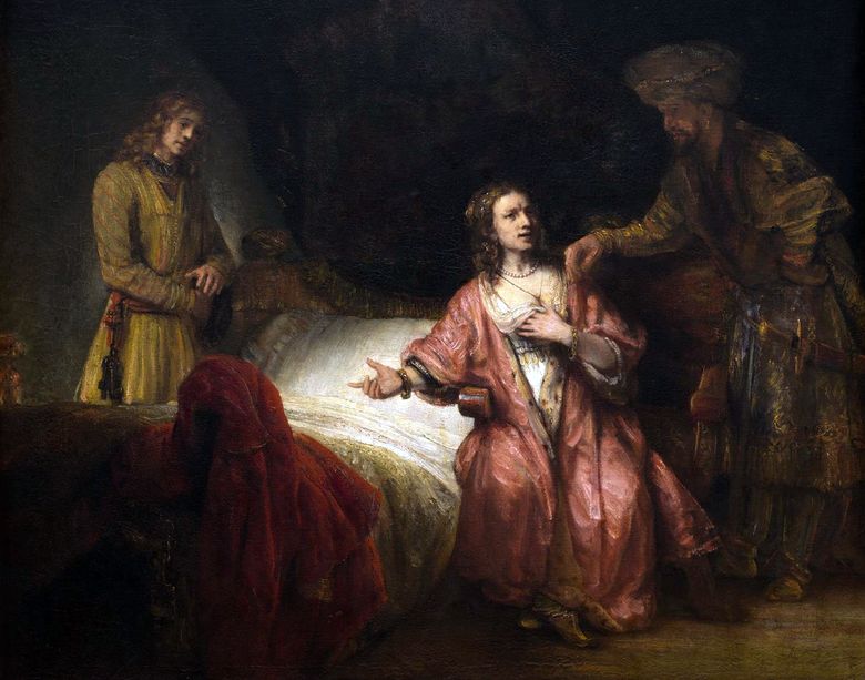 조셉의 기소   Rembrandt Harmens Van Rhine