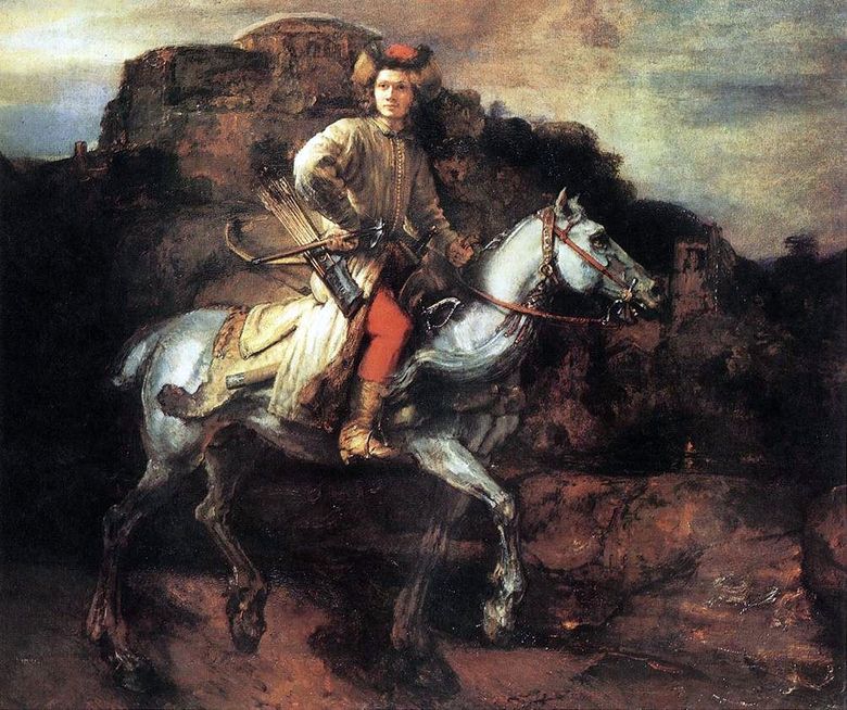폴란드 인 기수   Rembrandt Harmens Van Rhine