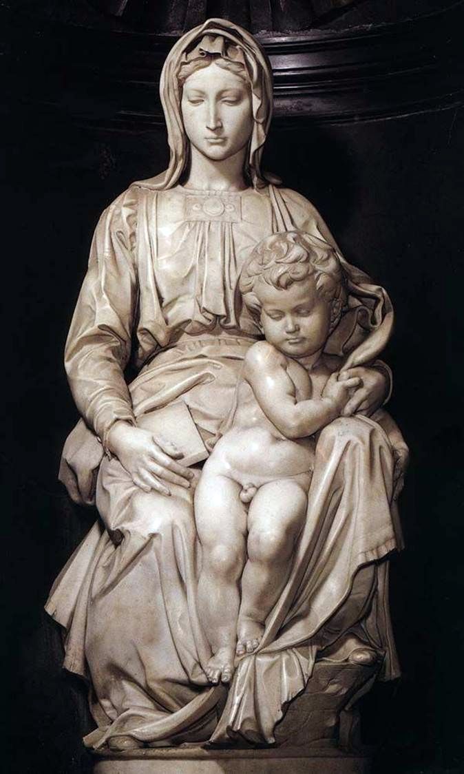 마돈나와 아이 (조각상)   미켈란젤로 부오나 로티