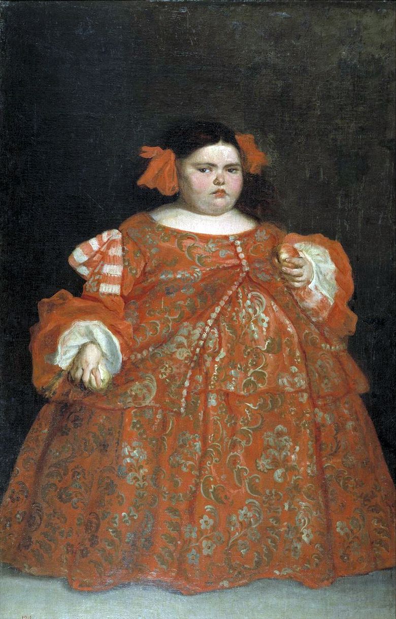 Eugenia Martinez Vallejo (라 몬스터)   Juan Carreno de Miranda의 초상화