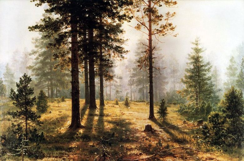 숲의 안개 Ivan Shishkin