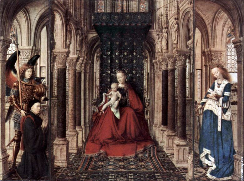 성모 마리아의 제단 Jan van Eyck