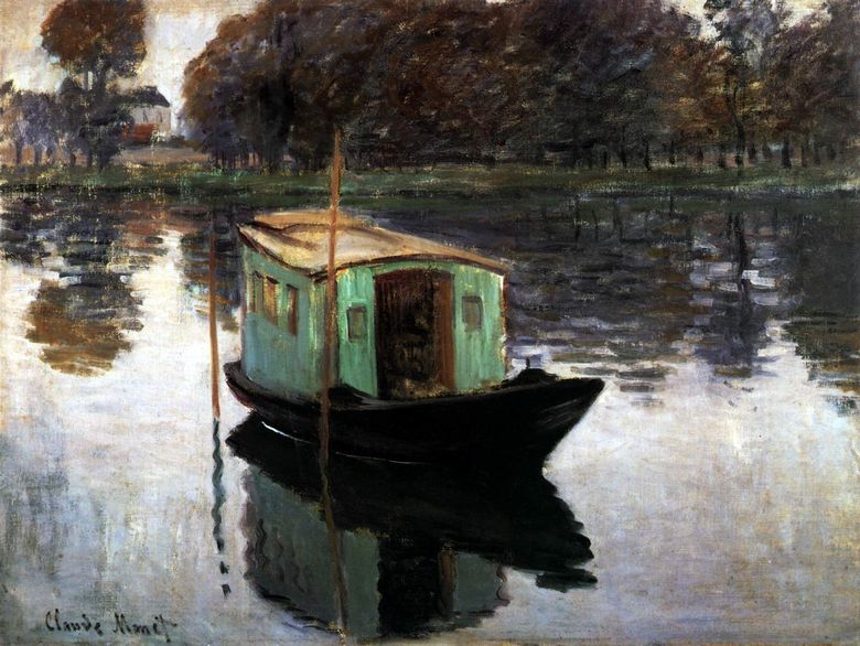 보트 스튜디오   Claude Monet
