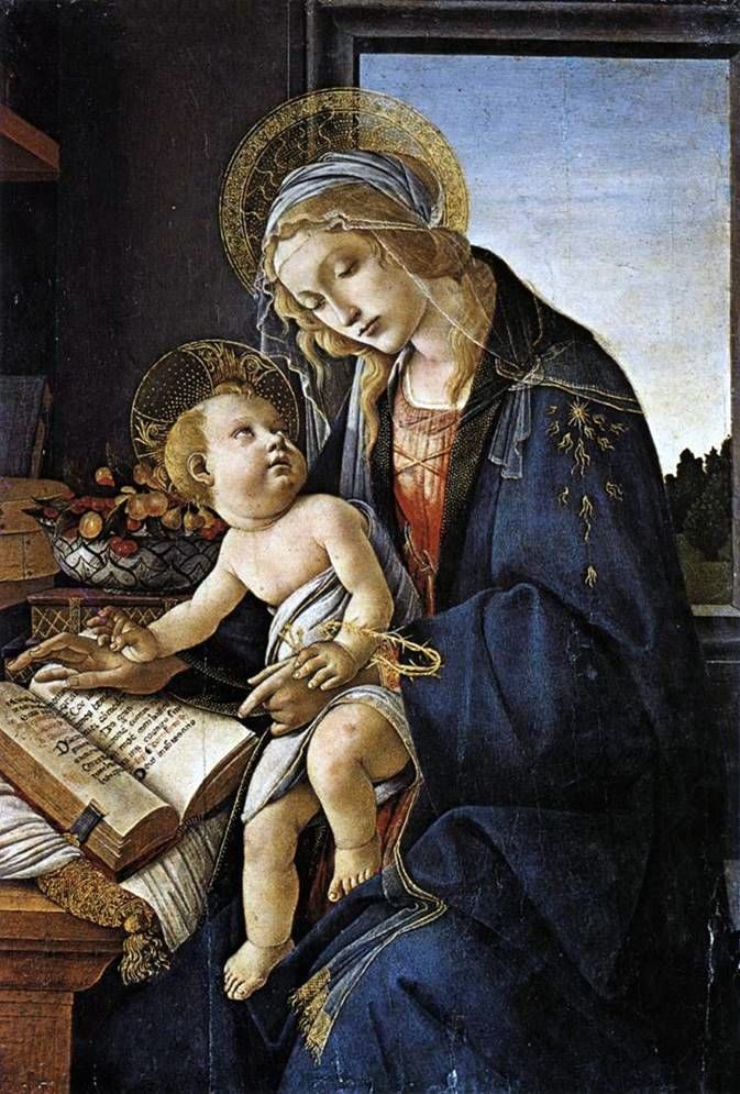 마돈나   Sandro Botticelli