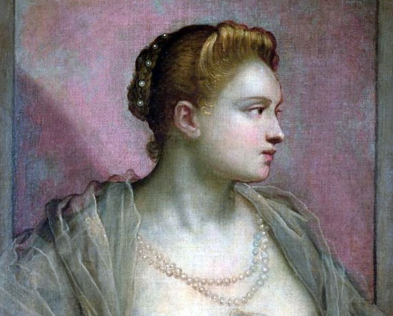 젊은 여자의 초상화 Jacopo Tintoretto